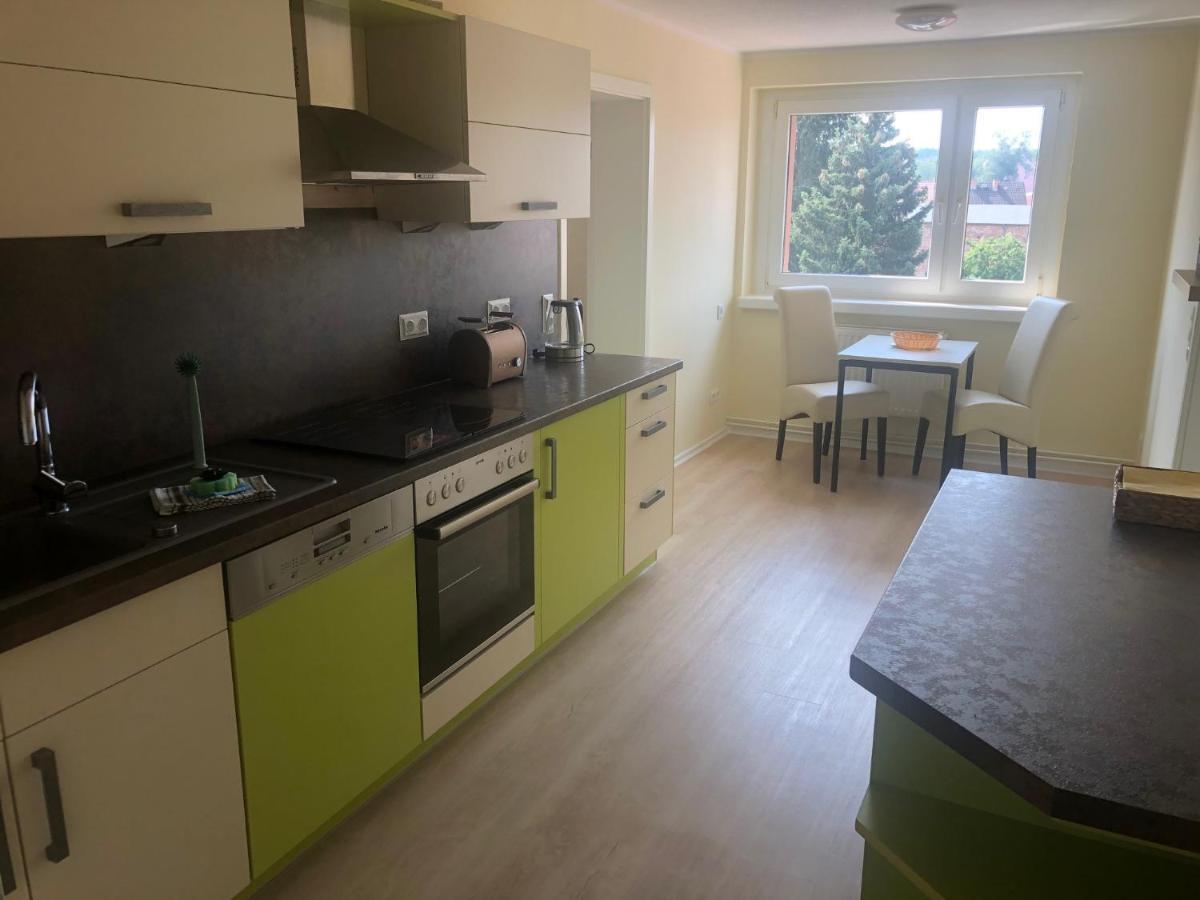Ferienwohnung In Der Fahrradpension โยอาคิมสทาล ภายนอก รูปภาพ